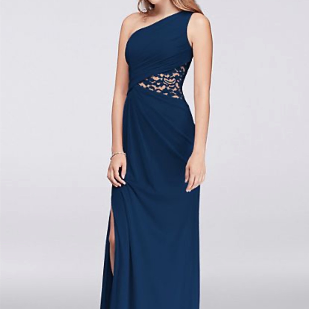 David’s Bridal Marine Dress Size 16